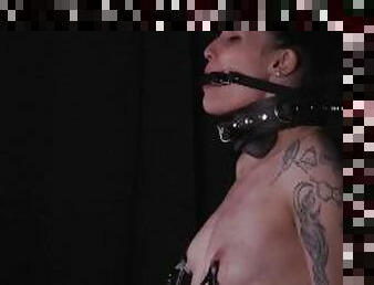 onani, orgasme, amatør, leke, bdsm, bound, alene, kveling, bondage, sybian