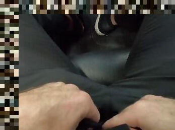 Big Dick in a BMW M Cum with me -HandsomeJack_OF- Like This Video For More to Cum!