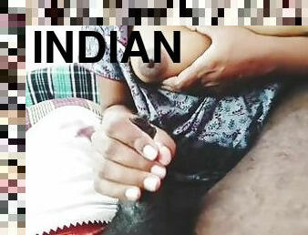 Indian angry housewife blowjob, telugu dirty talks, wife and husband