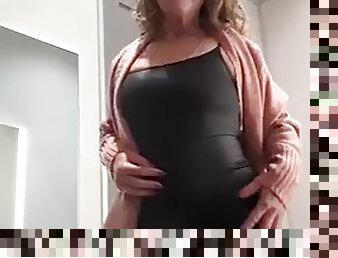 Hottest MILF Ever - Cum with me in the dressing room at Target