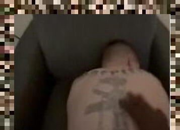 pai, amador, pénis-grande, gay, penetração-de-braço, preto, puta, paizinho, tatuagem, pénis