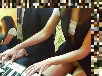 Jeny Smith In Piano Lesson