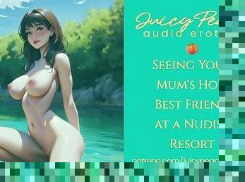 Seeing Your Mum's Hot Best Friend at a Nudist Resort #MILF #GoodBoy