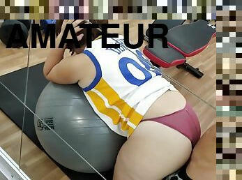 I Fuck Me And Suck His Cock In The University Gym (part 1)