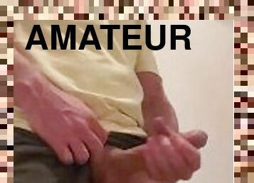 amatör, cumshot, gay, ensam