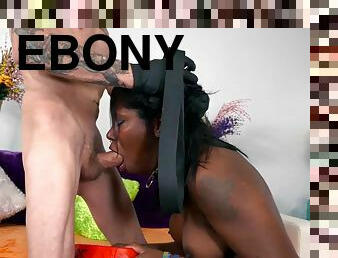 Sexy Ebony Hoe Face Fucked Very Hard At Ghettogaggers