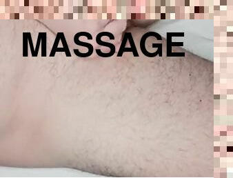 A ball massage in the morning to start your day off right