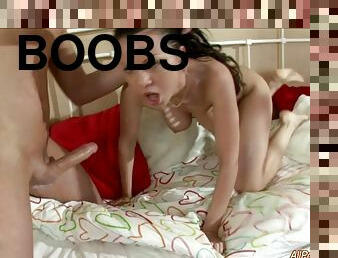 payudara-besar, gambarvideo-porno-secara-eksplisit-dan-intens, menunggangi, payudara, ceko, cowgirl-posisi-sex-wanita-di-atas-pria