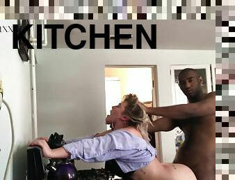 Rough Quarantine Kitchen Fuck - Hd