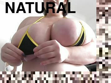 Bbws huge natural oiled up tits
