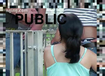 Public - public sex teens pretty girl gang bang