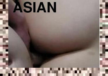 asiatisk, store-pupper, doggy, orgasme, pussy, amatør, babes, stor-pikk, hjemmelaget, par