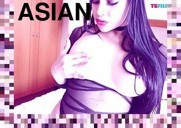 Ts filipina foxy brunette asian hottie