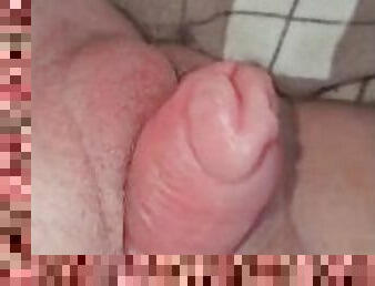 Huge Pumped Clit FTM Bouncing and Fucking Own Pussy