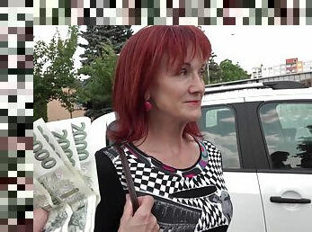 Real Mrs Irena Loves Money and Cocks - Amateu arrdcore