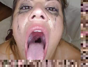 Extra Sloppy BJ And Throat Fuck