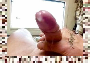 masturbation, amatör, cumshot, avrunkning, första-gången, sprut, kåt, söt, sperma, ensam