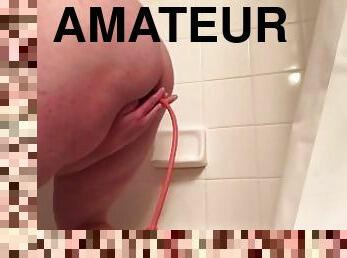 Shower enema fun