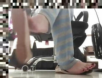 @tici_feet tici feet TICI FEET dangling ballet flats again! (preview)