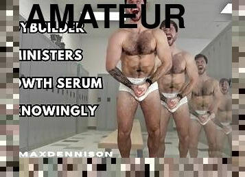 Bodybuilder administrators growth serum unknowningly