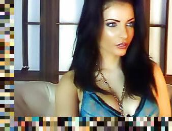 Stunningly hot webcam babe in lingerie