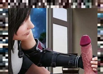 Cumming inside Tifa Lockhart - Hybridia v0.1 .0 (Demo ) - Part 2