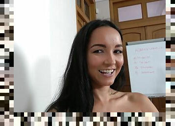 Brazilian hot babe POV porn video