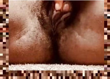 Its So Big! Huge Clit Trans FTM Shows Off  Horney Bbc Jock Pussy Bussy Ebony Muscle Twink Smoking