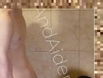 Skinny twinks Matty and Aiden in the shower together