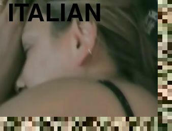Hardcore anal fucking for loving Italian amateurs chubby blonde