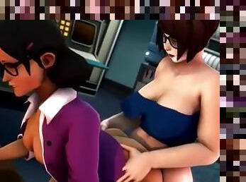 Mei Futa Futanari Anal Lesbian Huge Cumshot 3D Hentai