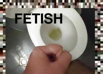 Pee and jerk off