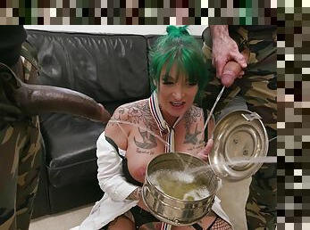 Alexxa Vice in the Army Wet, 5on1, ATM, DAP, Deepthroat, Rough, Gapes, Almost ButtRose, Pee Drink, Facial, Swallow GIO2358 - PissVids