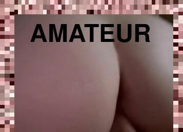 rumpe, fest, pussy, amatør, stor-pikk, milf, creampie, ludder, skitten, pov