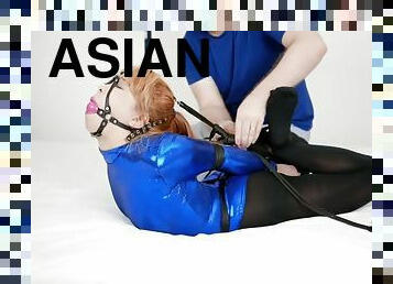 Asian Strapped Up Tight