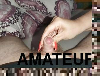 store-pupper, feit, amatør, cumshot, handjob, bbw, lubben, cum, fetisj, pikk