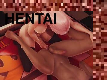 Darling in the Franxx: Zero Two Futa Male taker POV 3D Hentai Animation