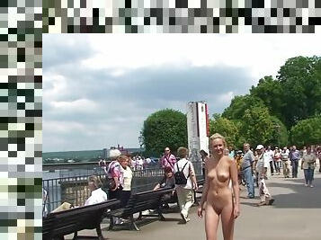 Slutty Blonde Linda Amateur Public