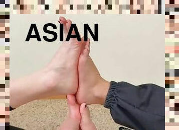 azijski, amaterski, stopala-feet, nastran