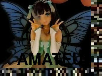 amatør, leke, bukkake, anime