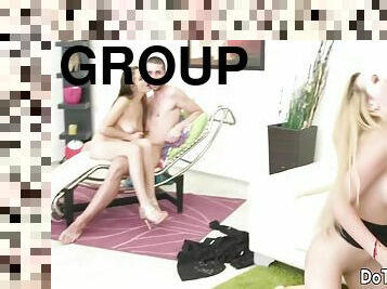 свінгери, жінка, прихильник, анальний-секс, краля, груповий-секс-groupsex, блондинка, татуювання