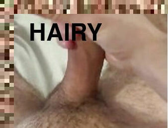 Playing with my cock in Berlin and cumming
