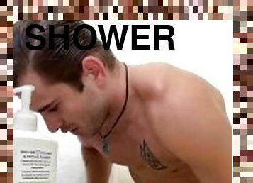 Nathan Bronson Post shower rub down