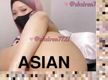 Asian Reverse cowgirl