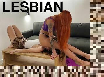Lezdom Ass Worship And Face Sitting With Redhead Amazon Agma And SubbyBB