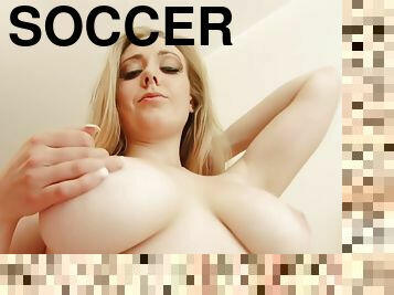 Beautiful Soccer Girl Strips And Masturbates On Cam