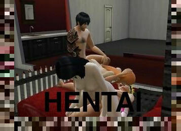 swinger, dubur, selebriti, orang-jepun, kartoon, hentai, 3d