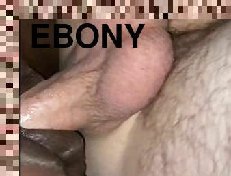 Petite Ebony girl fucked by white guy