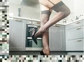 Kitchen Tease - This gets a LOT naughtier in the full version!