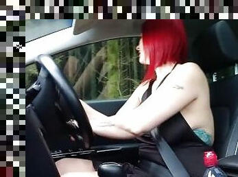 public, amateur, cam, voyeur, voiture, rousse, ejaculation, britannique, fétiche, solo